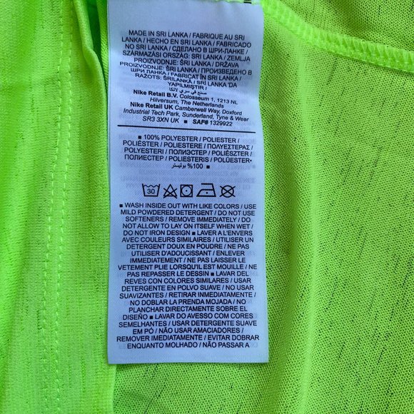 NWT Nike Dri-FIT Miler Men's Running T-Shirt Color Green  Size S - Picture 5 of 8